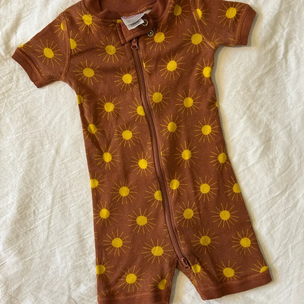 Hanna Andersson Kids short sleeve bodysuit Bundle 12-18months - Picture 16 of 16